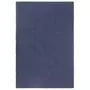 VIDAXL Tapis rectangulaire Bleu marine 120x180 cm Coton