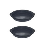 ZENKER Ensemble de 2 Moules à manqué 25 cm Zenker Silicone fibre de verre