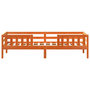 Voir la diapositive 3 : VIDAXL Cadre de lit sans matelas cire marron 75x190 cm bois pin massif