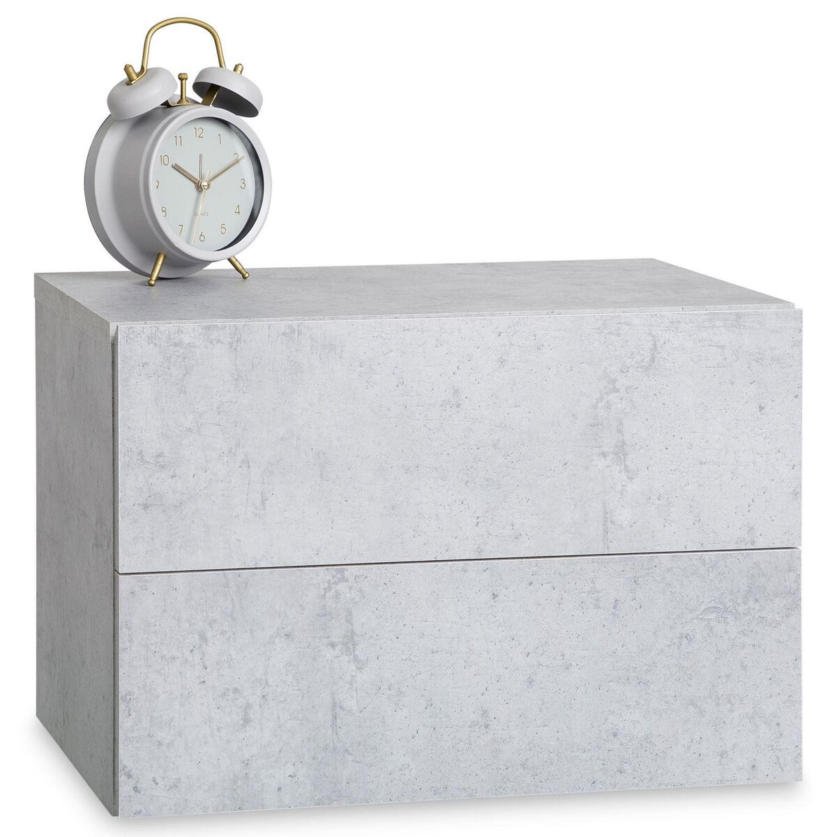 IDIMEX Chevet suspendu FLORENT, en mélaminé