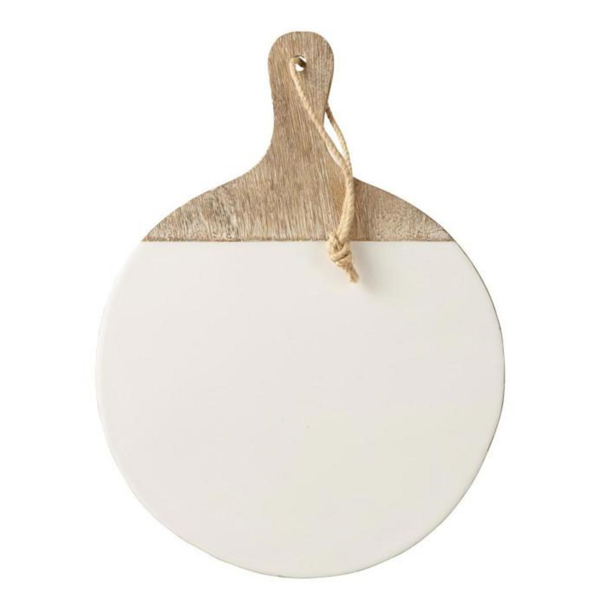 Paris Prix Planche à Découper en Bois  Aliments  40cm Blanc