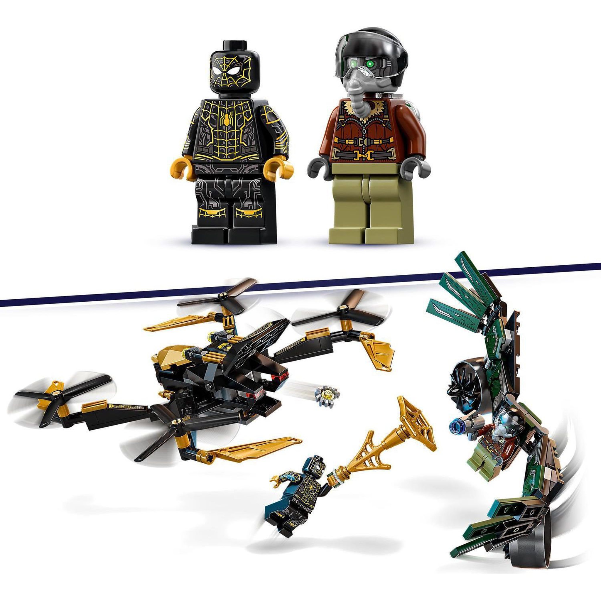 Voir la diapositive 5 : LEGO Marvel 76195 Le drone de duel de Spider-Man