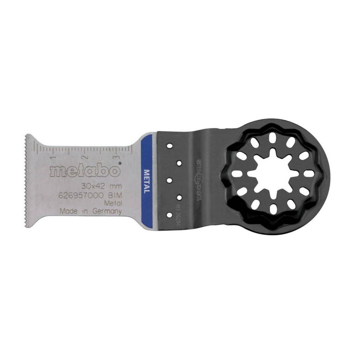 METABO SAS 5 lames de scie plongeantes, métal en BiM 30 mm, Starlock