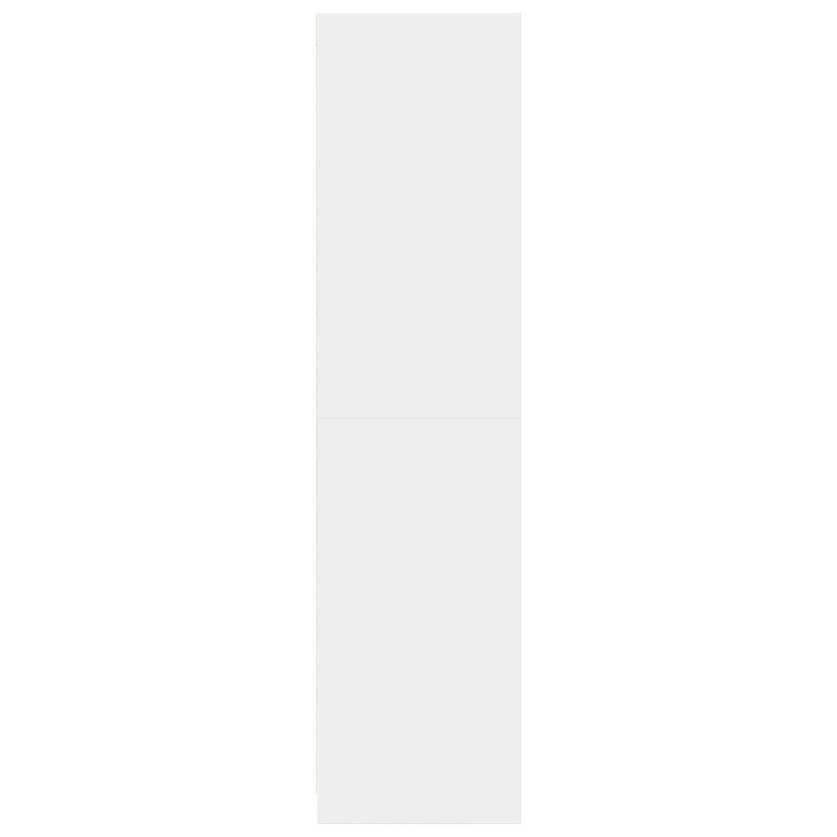 VIDAXL Garde-robe Blanc 30x50x200 cm Bois d'ingenierie