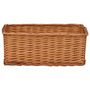 Voir la diapositive 4 : VIDAXL Ensemble de paniers gigognes 4 pcs Marron Saule