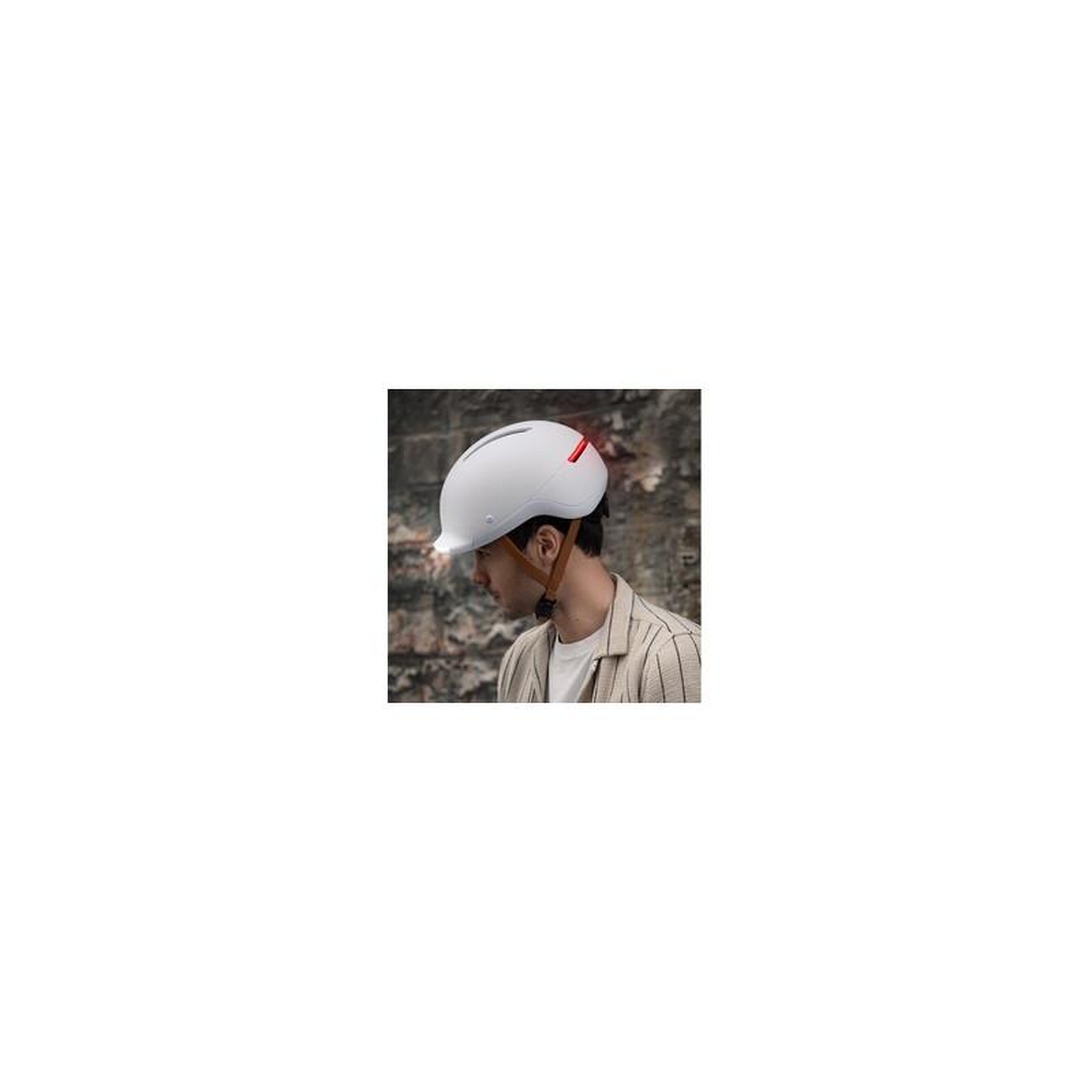 Voir la diapositive 6 : Overade Casque vélo Overade LIFE Artic White