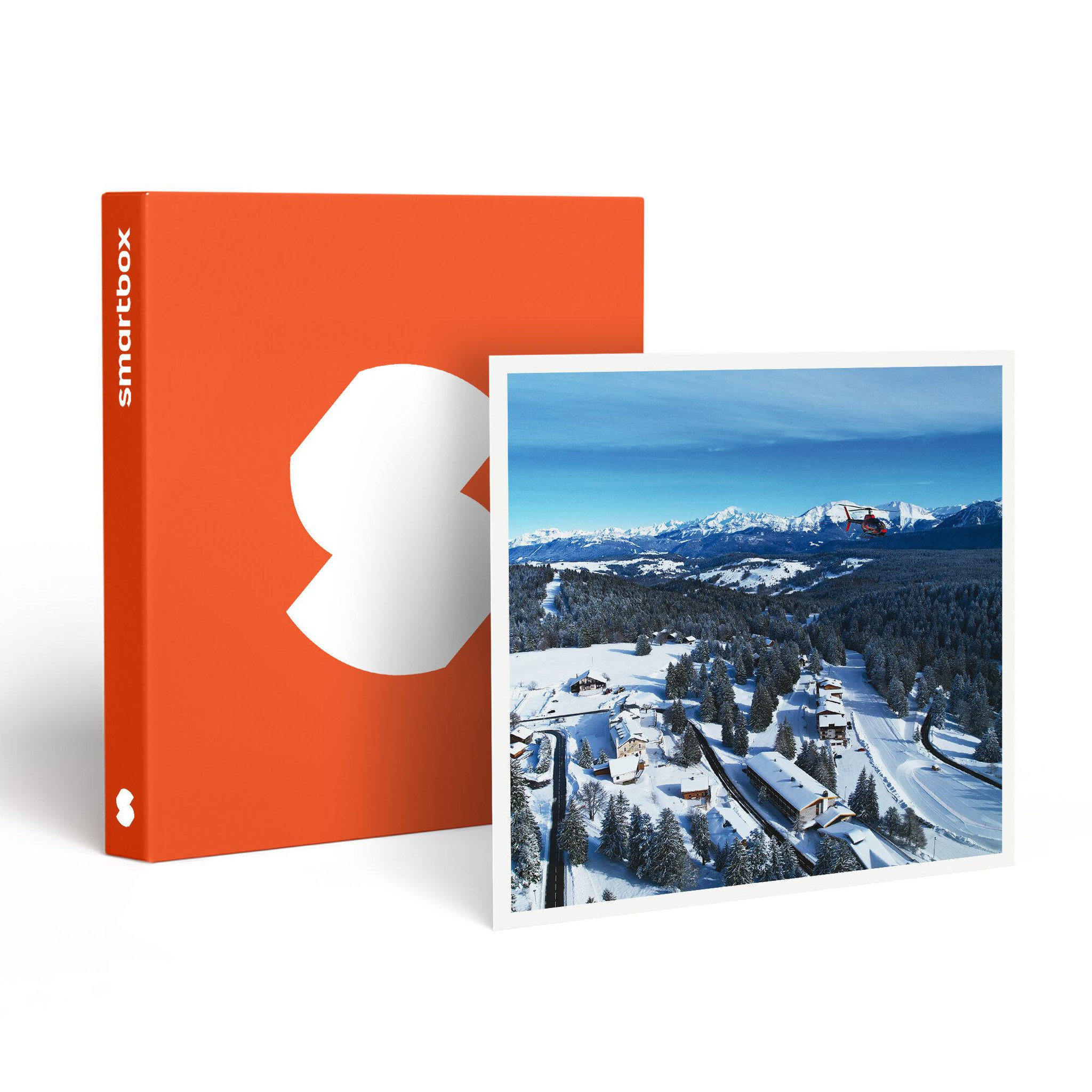 Smartbox Vol en hélicoptère de 30 min au-dessus de Chambéry et ses environs - Coffret Cadeau Sport & Aventure