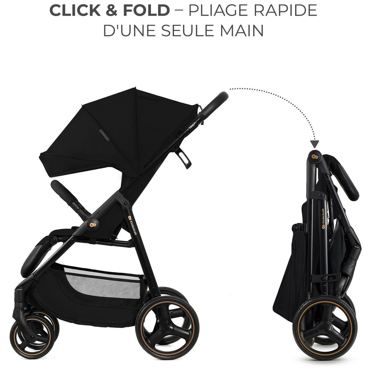 KINDERKRAFT Poussette TRIG 3