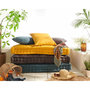 Voir la diapositive 1 : Coussin déco uni en coton 