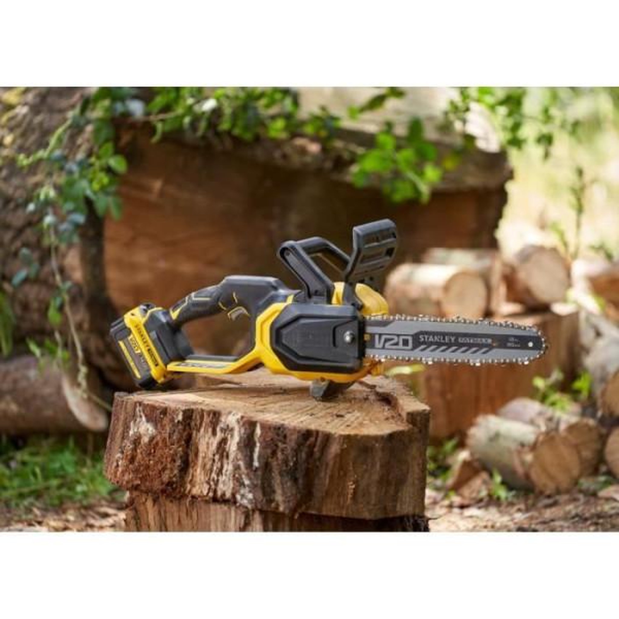 Voir la diapositive 2 : STANLEY FATMAX Tronçonneuse éléctrique sans fil - Stanley Fatmax - Brushless - SFMCCS730B-XJ - 18V - 30cm - Sans batterie