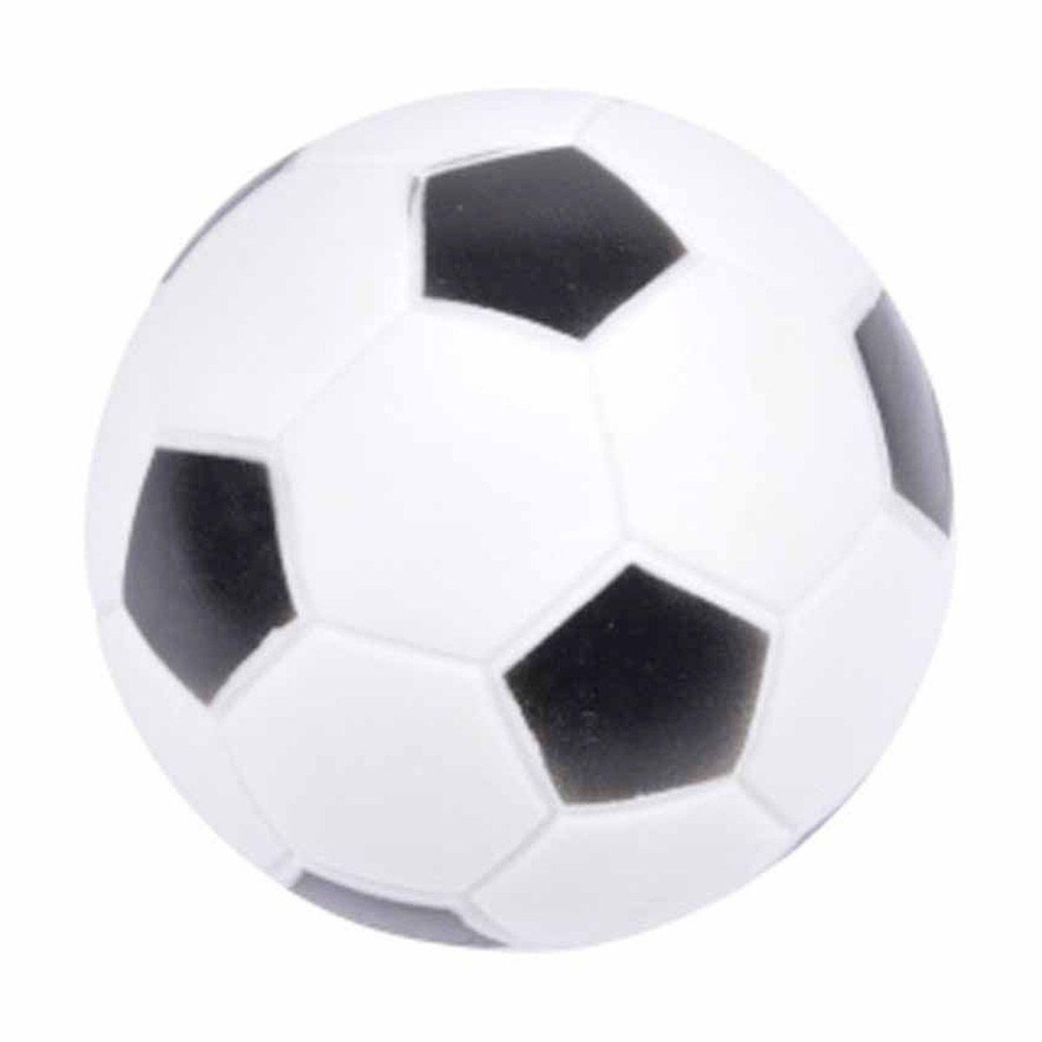 LOVE STORY Jouet pour chien  balle de foot  9cm blanc & noir