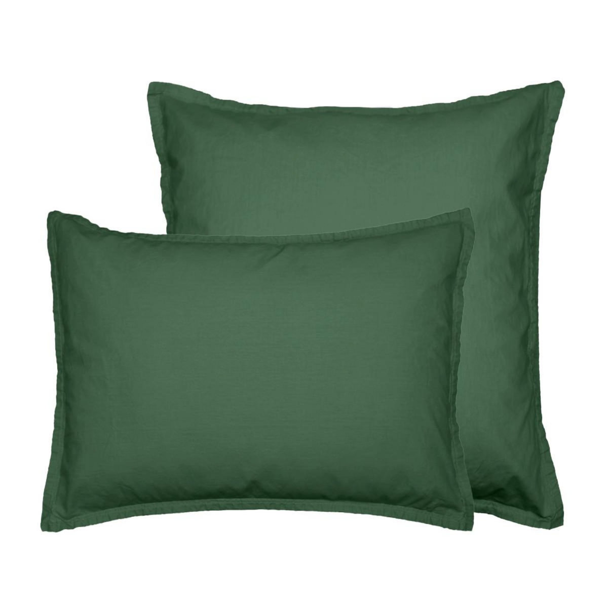 Sensei Maison Lot de 2 taies d'oreiller en flanelle de coton KLAPPEN