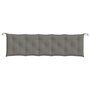 Voir la diapositive 4 : VIDAXL Coussin de banc de jardin gris fonce melange 180x50x7 cm tissu