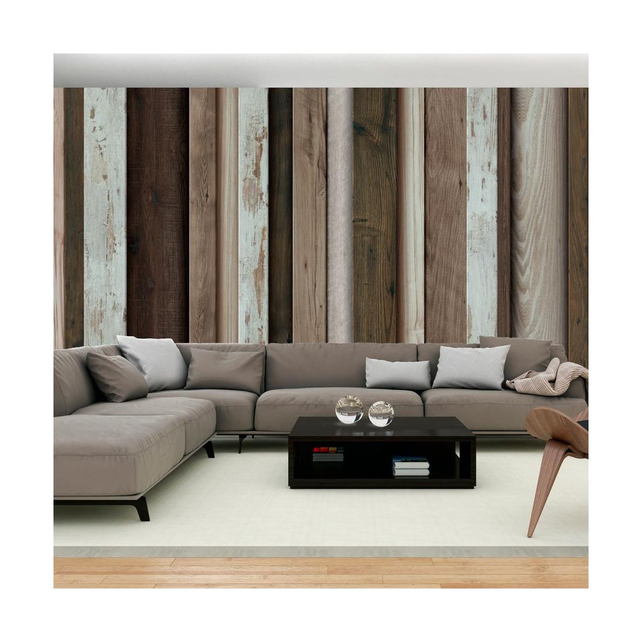 Paris Prix Papier peint xxl  wooden fan  280x500cm