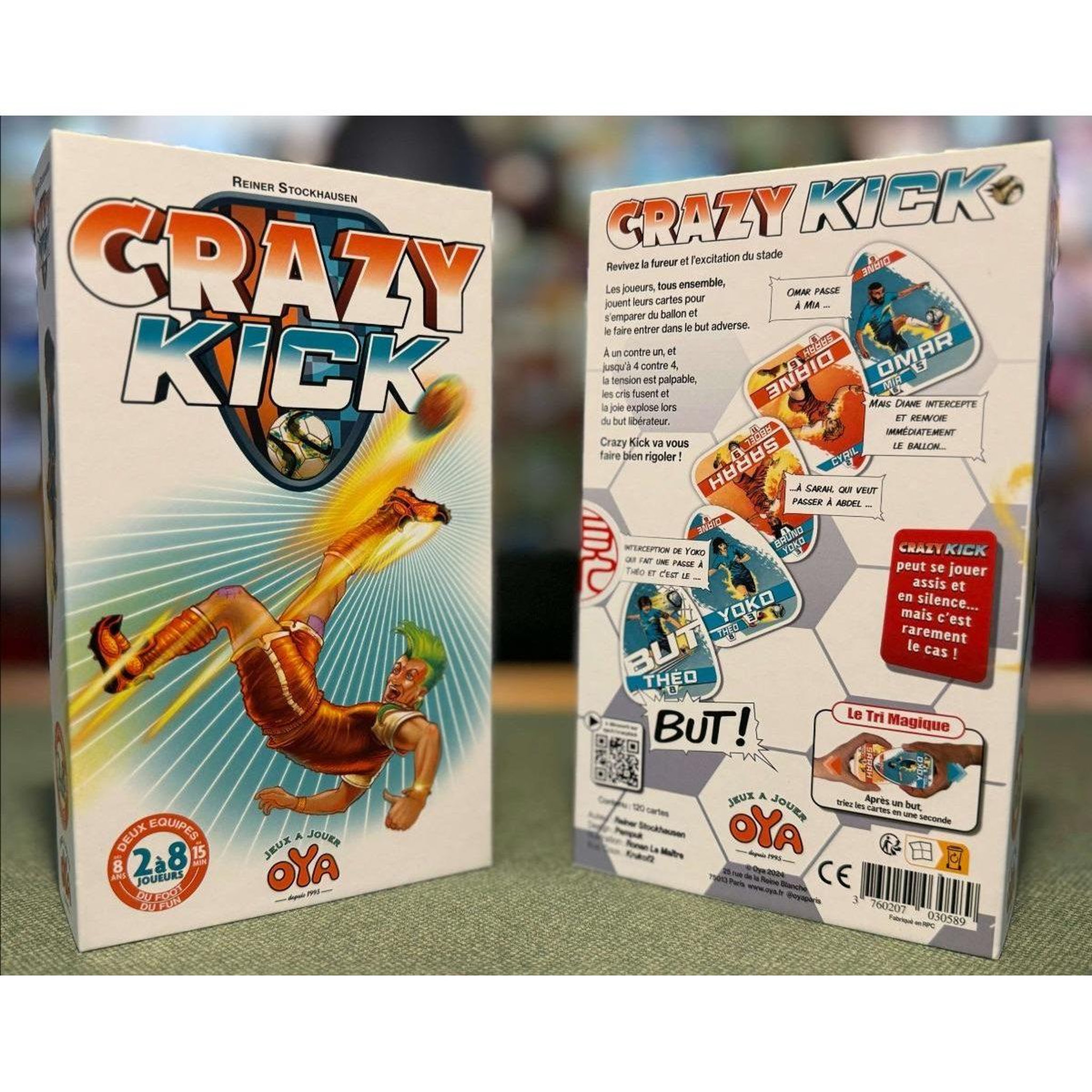 Voir la diapositive 2 : OYA Crazy kick - jeux de rapidité sur le foot