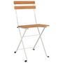 Voir la diapositive 3 : VIDAXL Chaises de bistrot pliantes lot de 8 Bois d'acacia solide acier