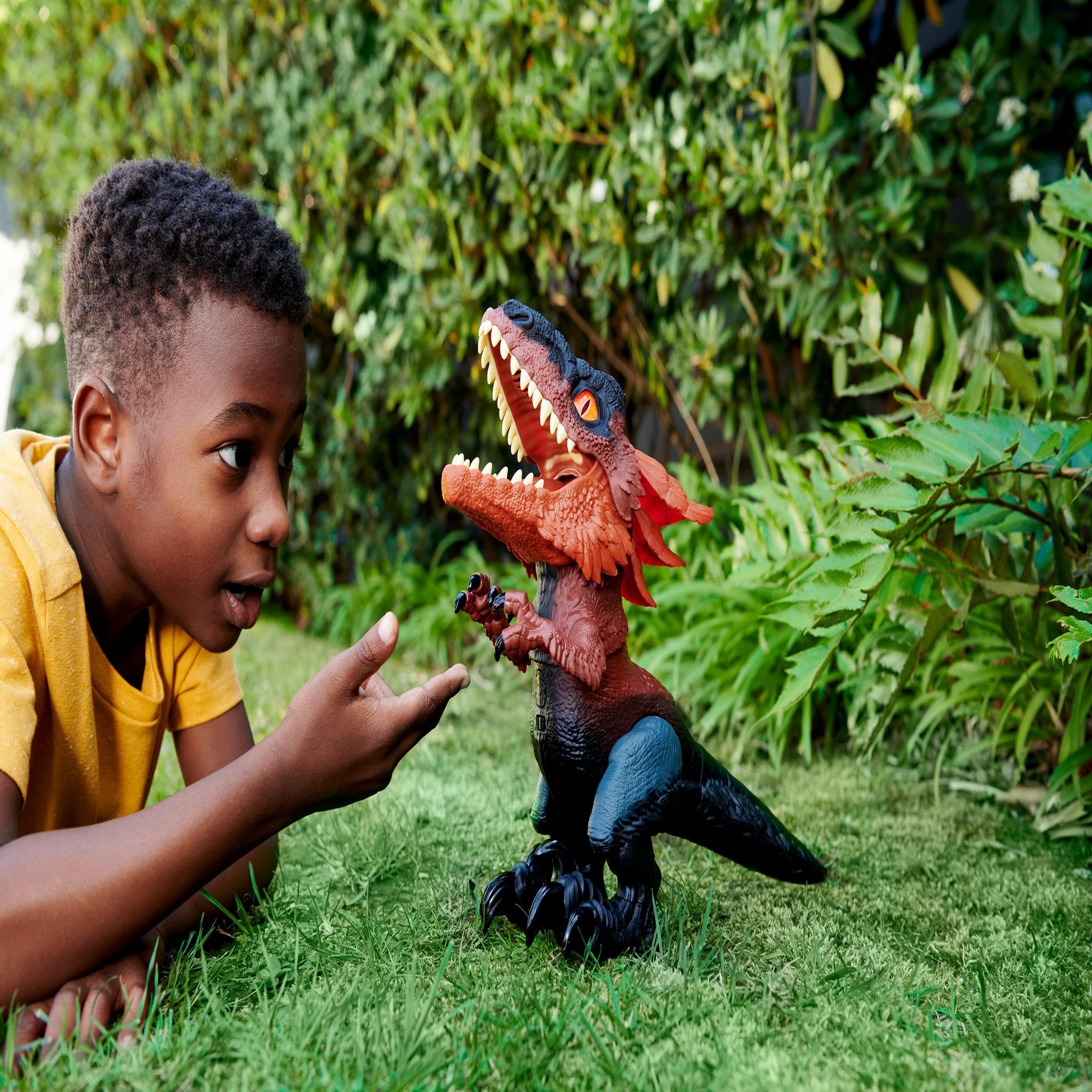 Voir la diapositive 5 : JURASSIC WORLD Figurine Pyroraptor Dino ultime Jurassic World