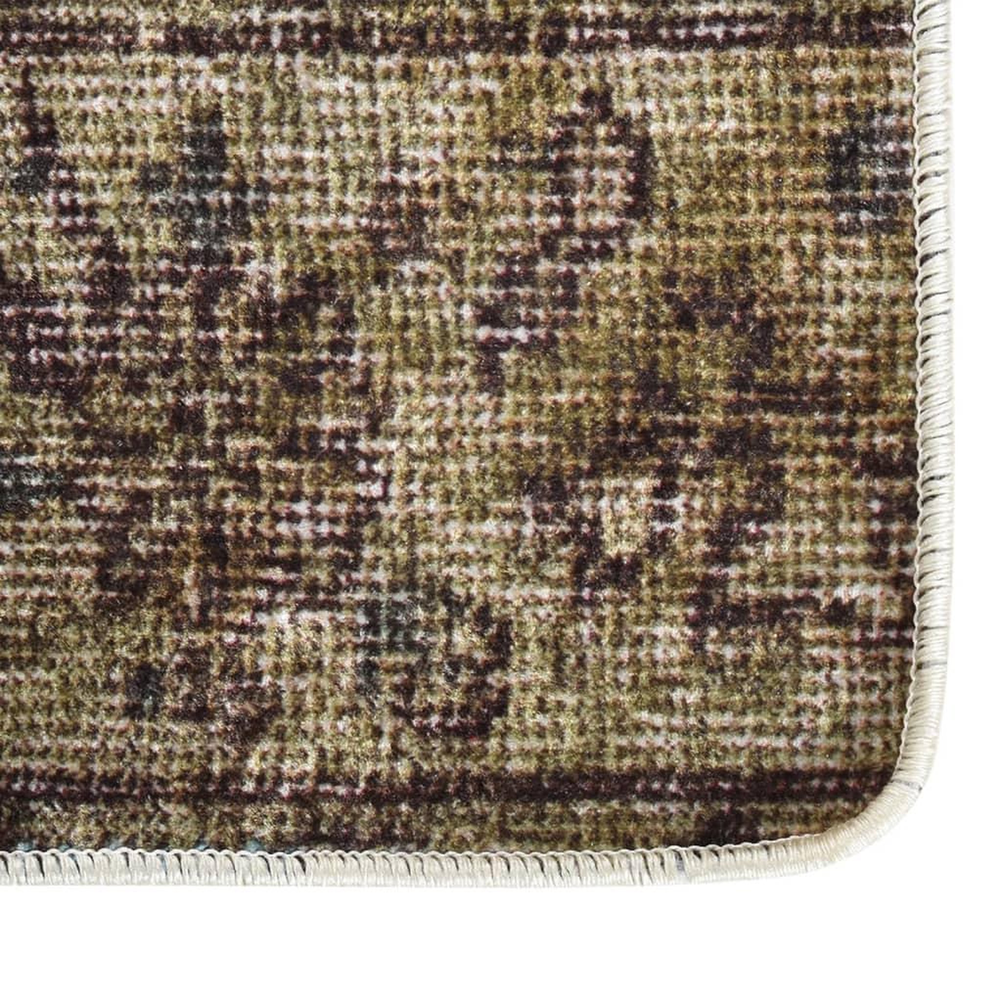 Voir la diapositive 3 : VIDAXL Tapis lavable antiderapant Patchwork 160x230 cm multicolore