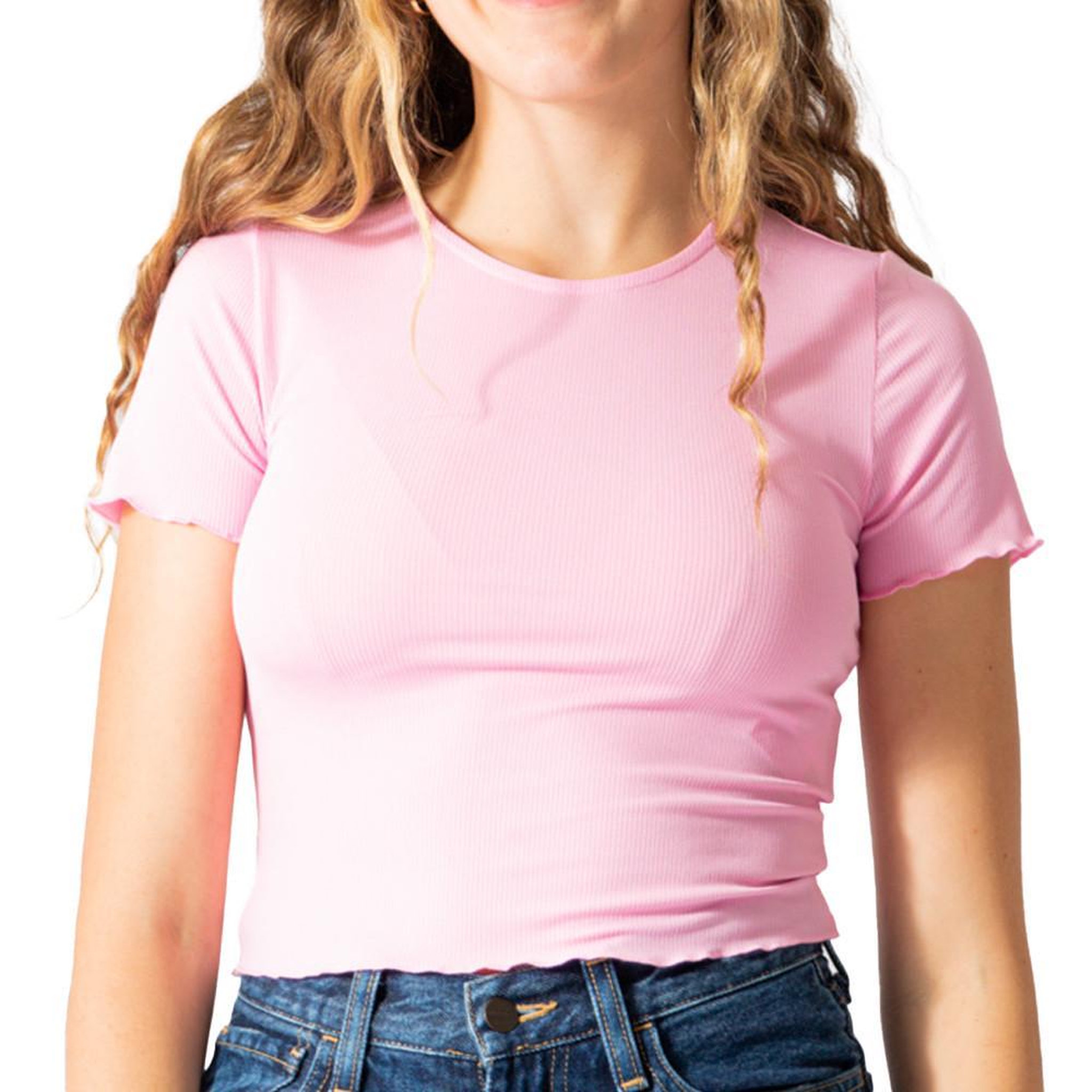 Vero Moda T-Shirt Rose Pâle Femme Vero Moda Madi Jill. Coloris disponibles : Rose