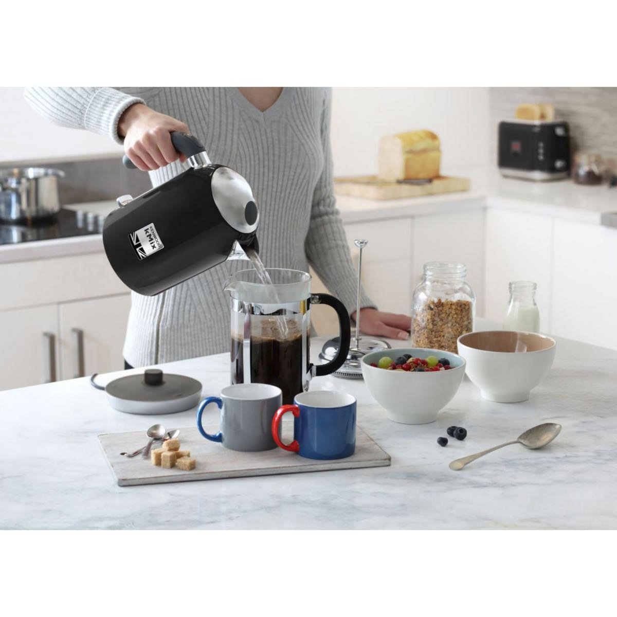 KENWOOD Bouilloire ZJX650BK kMix Noir