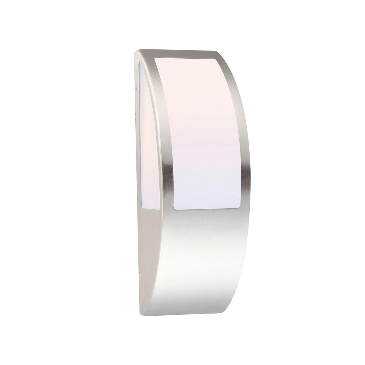 GLOBO Applique d'extérieur dome en Inox - H. 25,3 cm - Argent