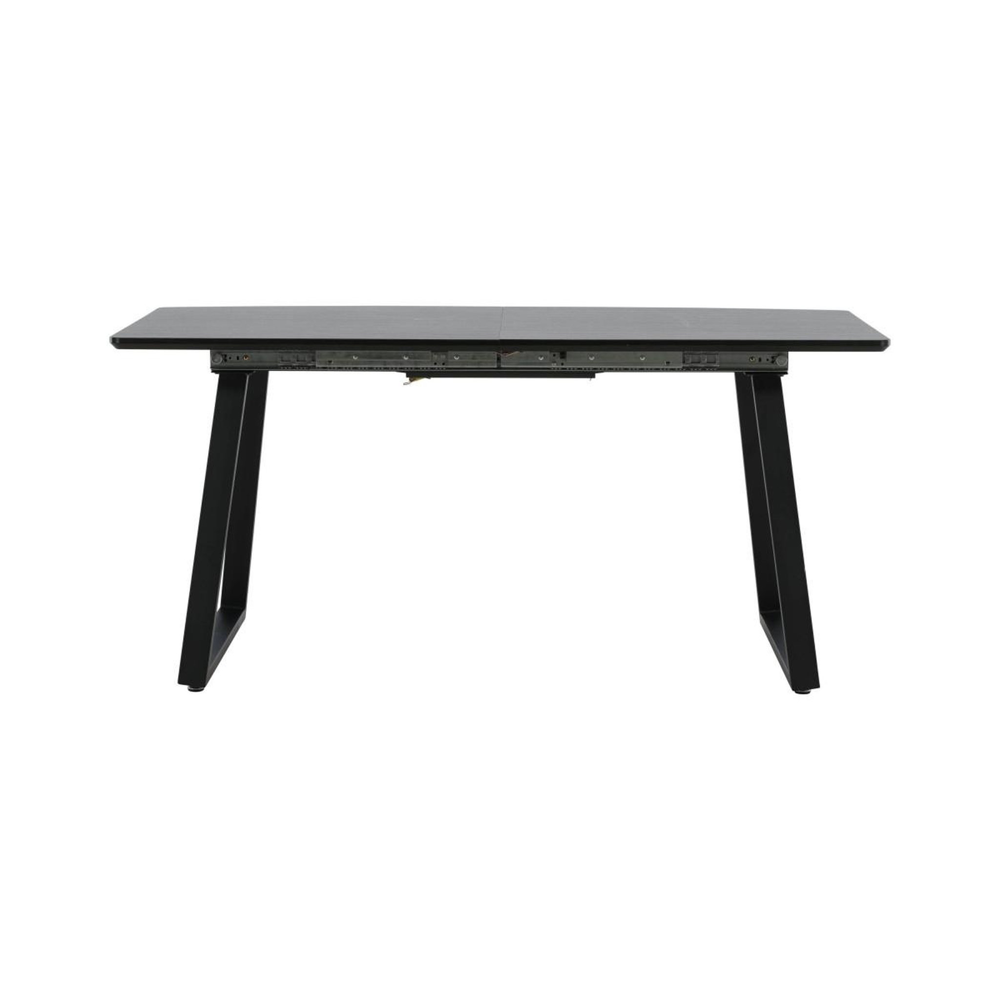 Voir la diapositive 2 : Paris Prix Table à manger extensible  inca  160-200cm noir