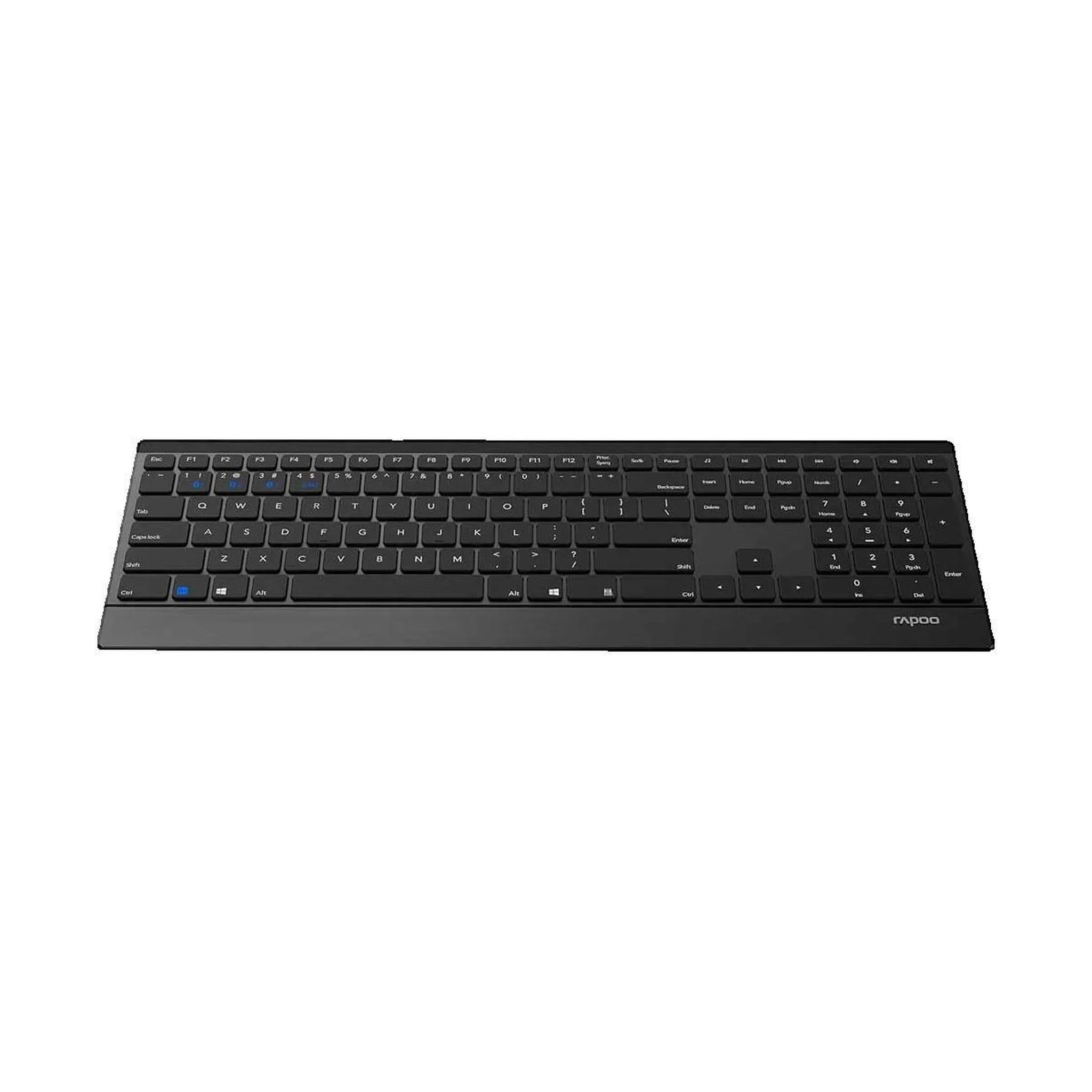 Voir la diapositive 2 : RAPOO Clavier Rapoo Élégant Bluetooth avec pavé numérique