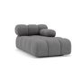 Voir la diapositive 1 : LISA DESIGN Ruby - module d'assise méridienne droite en velours texturé