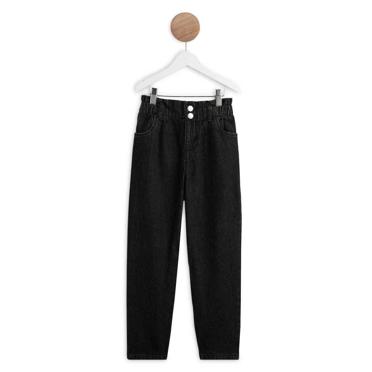 INEXTENSO Jean paperbag fille