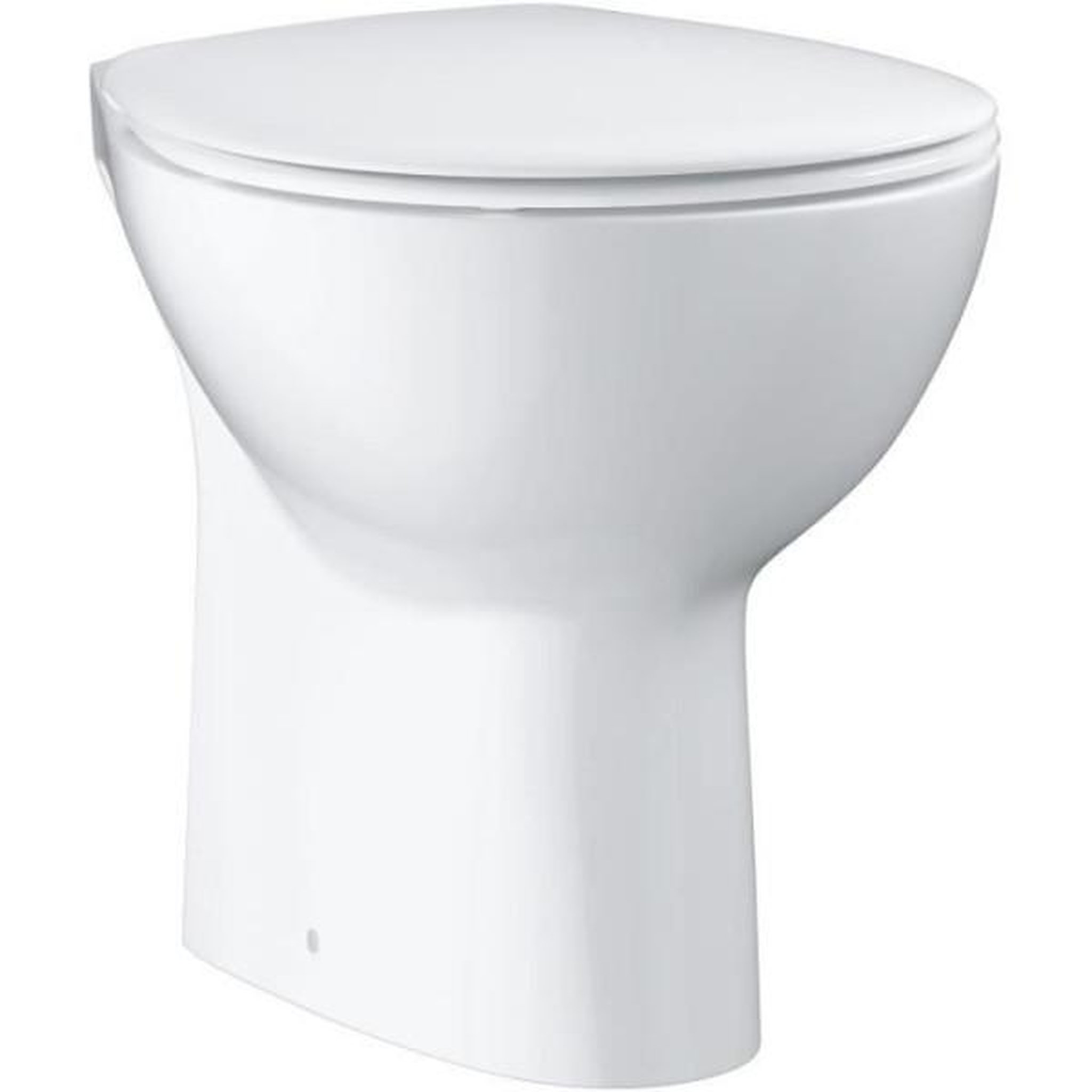Voir la diapositive 6 : Grohe Abattant WC - GROHE - Bau Ceramic - Duroplast - Blanc alpin - SoftClose