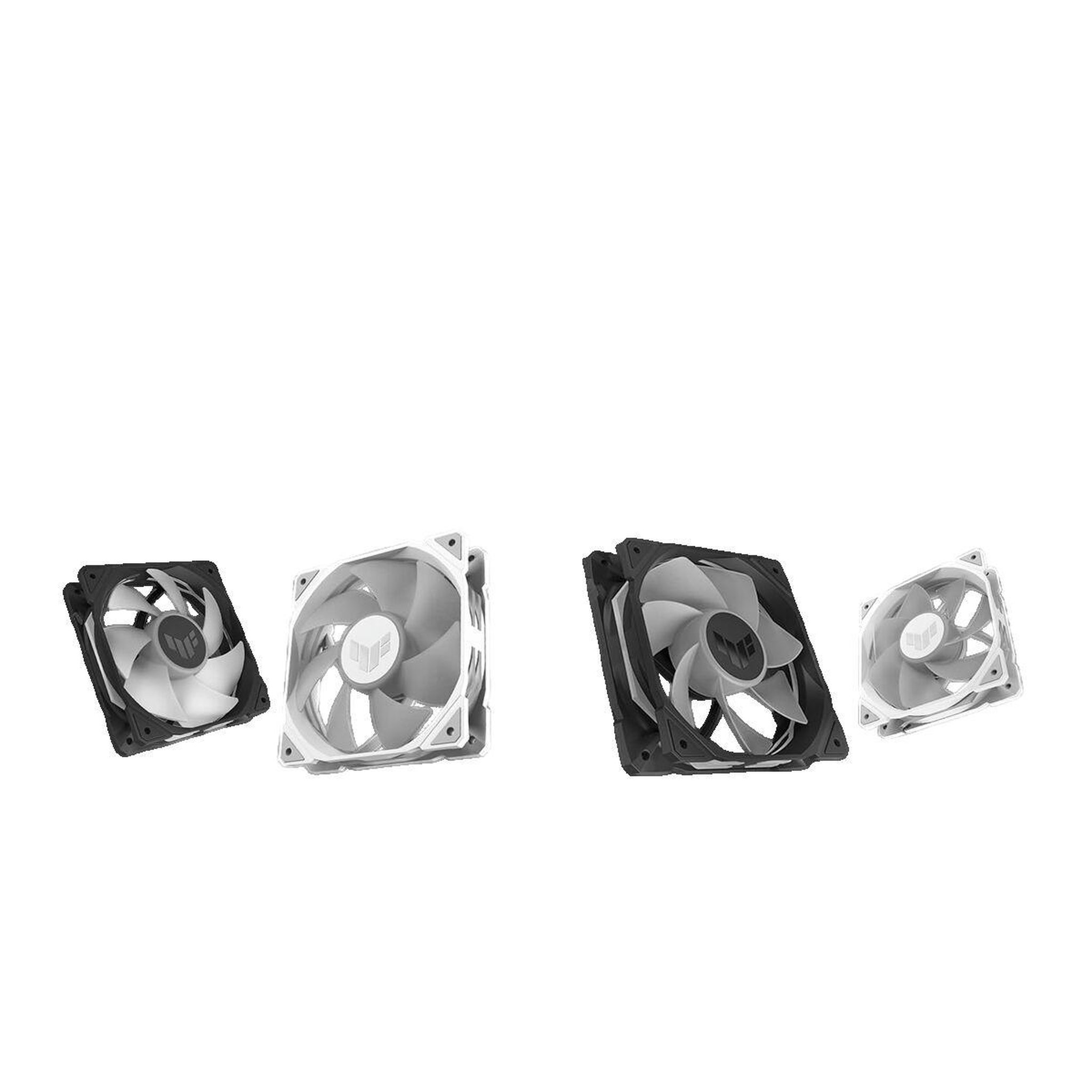 Voir la diapositive 2 : ASUS Ventilateur ASUS TUF Gaming TR120 ARGB Reverse blanc