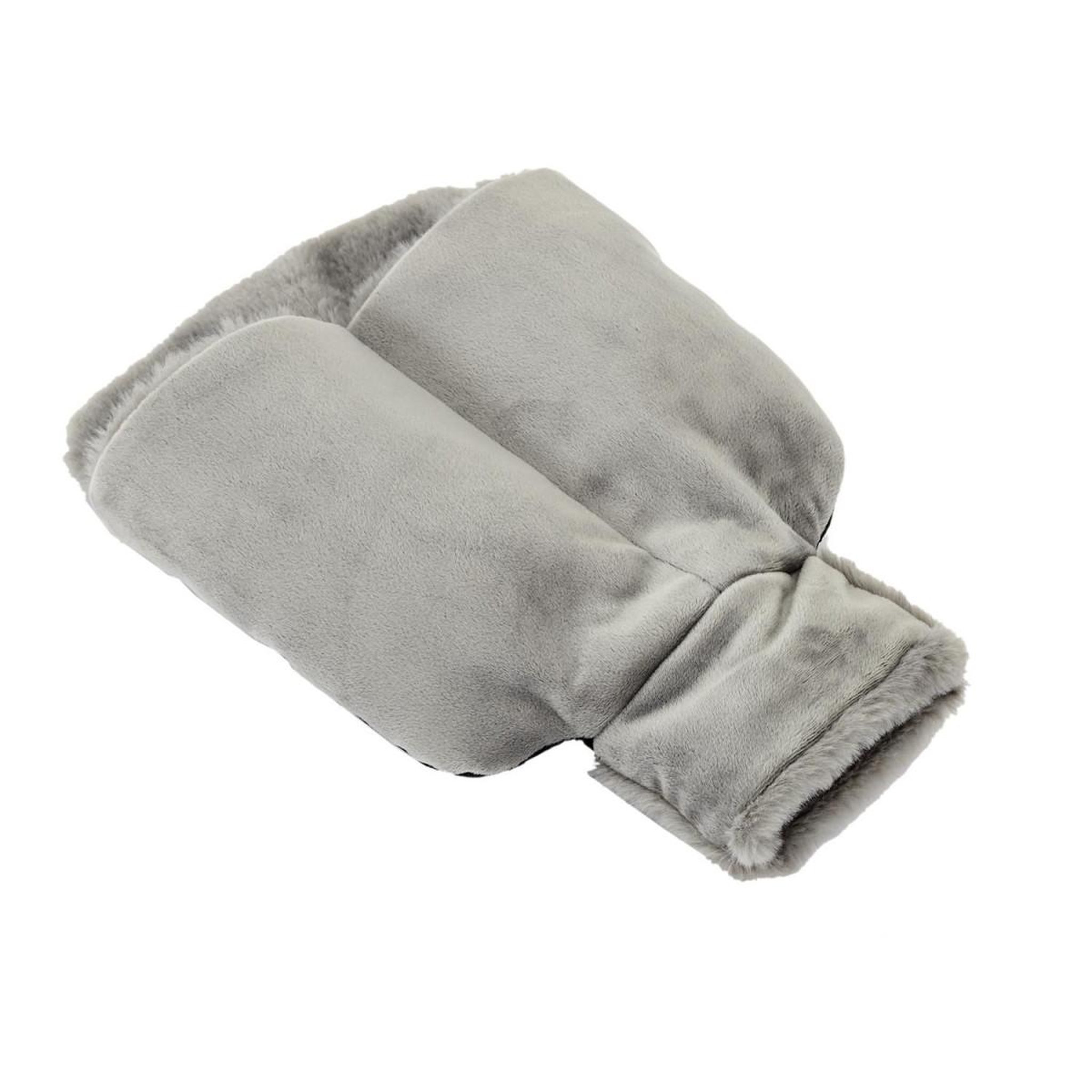 SENSLY Bouillotte pour chaussons  cocooning  2l gris
