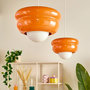 Voir la diapositive 5 : ATMOSPHERA Suspension Design en Métal  Patty  28cm Orange