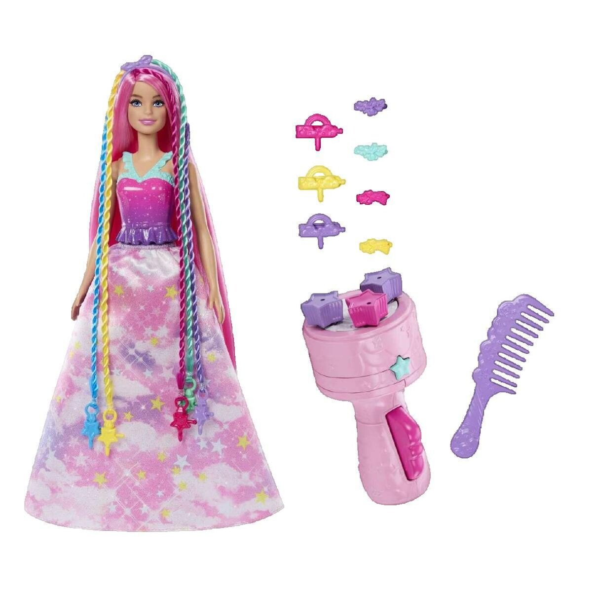 MATTEL Poupée Barbie Dreamtopia colorée
