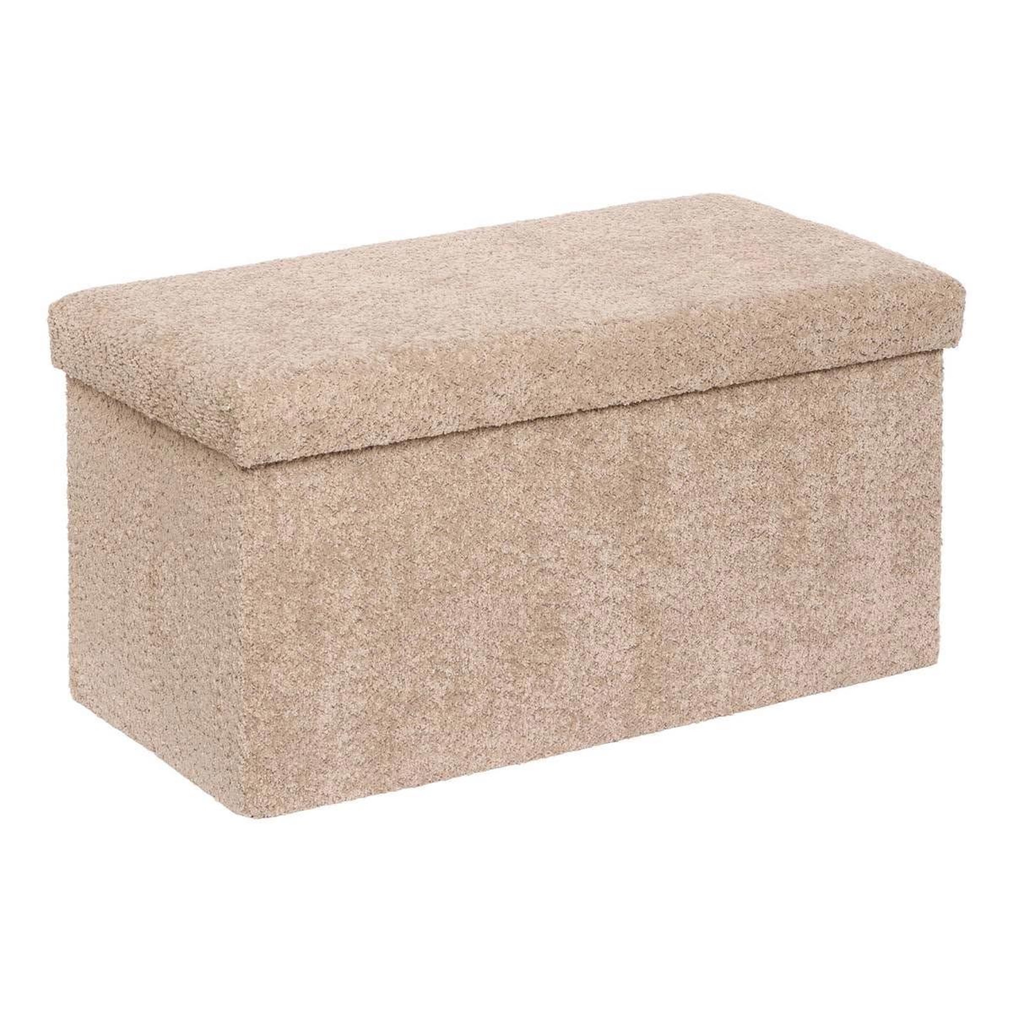 Voir la diapositive 1 : ATMOSPHERA Banc Coffre Pliable  Soana  76cm Taupe