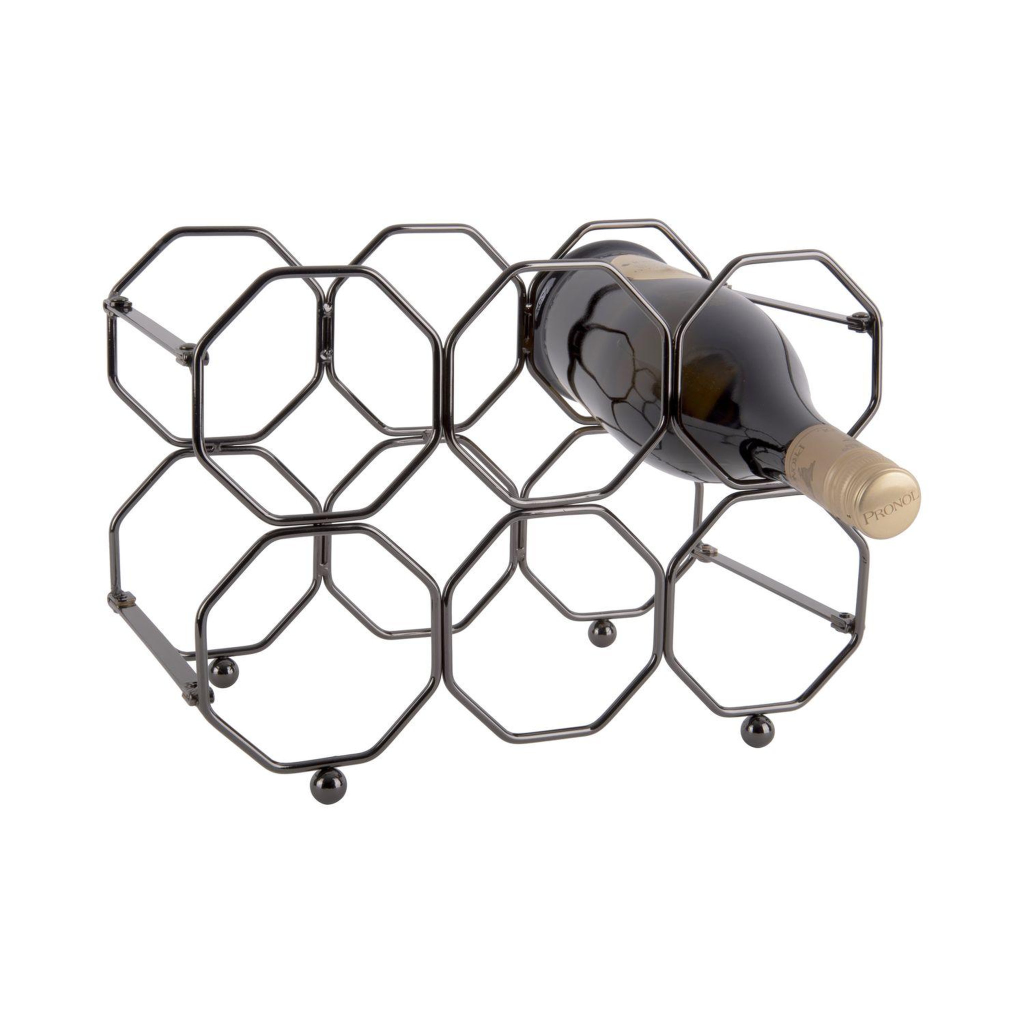 Voir la diapositive 1 : PRESENT TIME Range bouteille pliable design métal Honey
