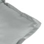 Voir la diapositive 5 : VIDAXL Coussin de banc de jardin gris clair melange 120x50x7 cm tissu