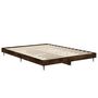 Voir la diapositive 5 : VIDAXL Cadre de lit sans matelas chene fume 140x190 cm bois ingenierie