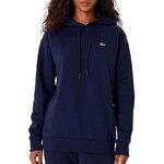 Lacoste Sweat à Capuche  Femme Lacoste polaire surdimensionné. Coloris disponibles : Bleu