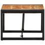 Voir la diapositive 3 : VIDAXL Table basse 50x50x35 cm bois massif d'acacia