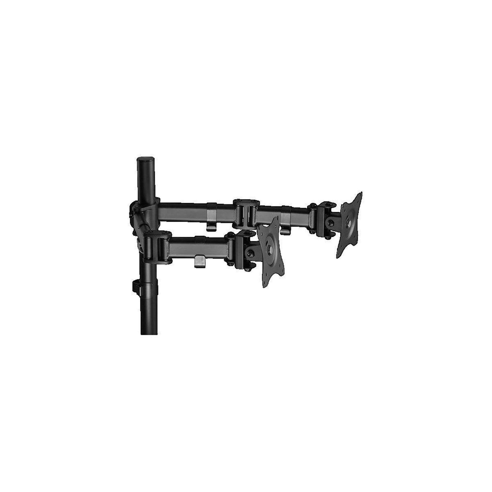 Voir la diapositive 2 : Ultra Pro Support pour moniteurs Ultradesk Skeleton double pince noir