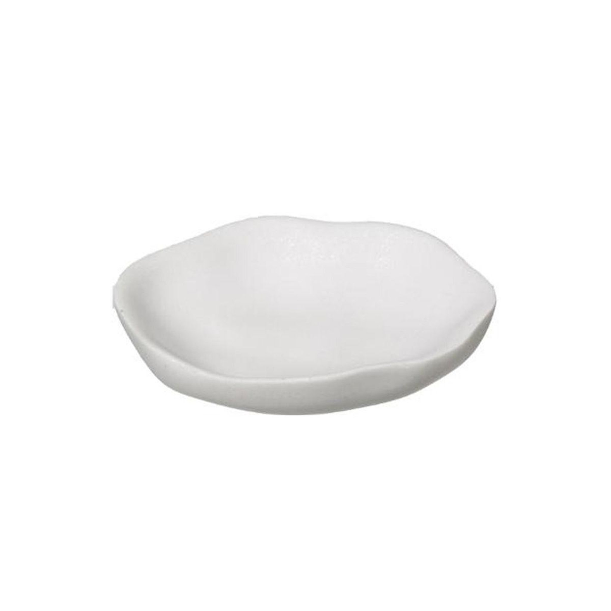 FIVE Porte savon design  indonésie  14cm blanc