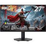 HKC Ecran PC Gamer G27H3D 27  Full HD 240Hz Fast IPS HDR 400