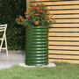 Voir la diapositive 1 : VIDAXL Jardiniere de jardin Acier enduit de poudre 40x40x68 cm Vert