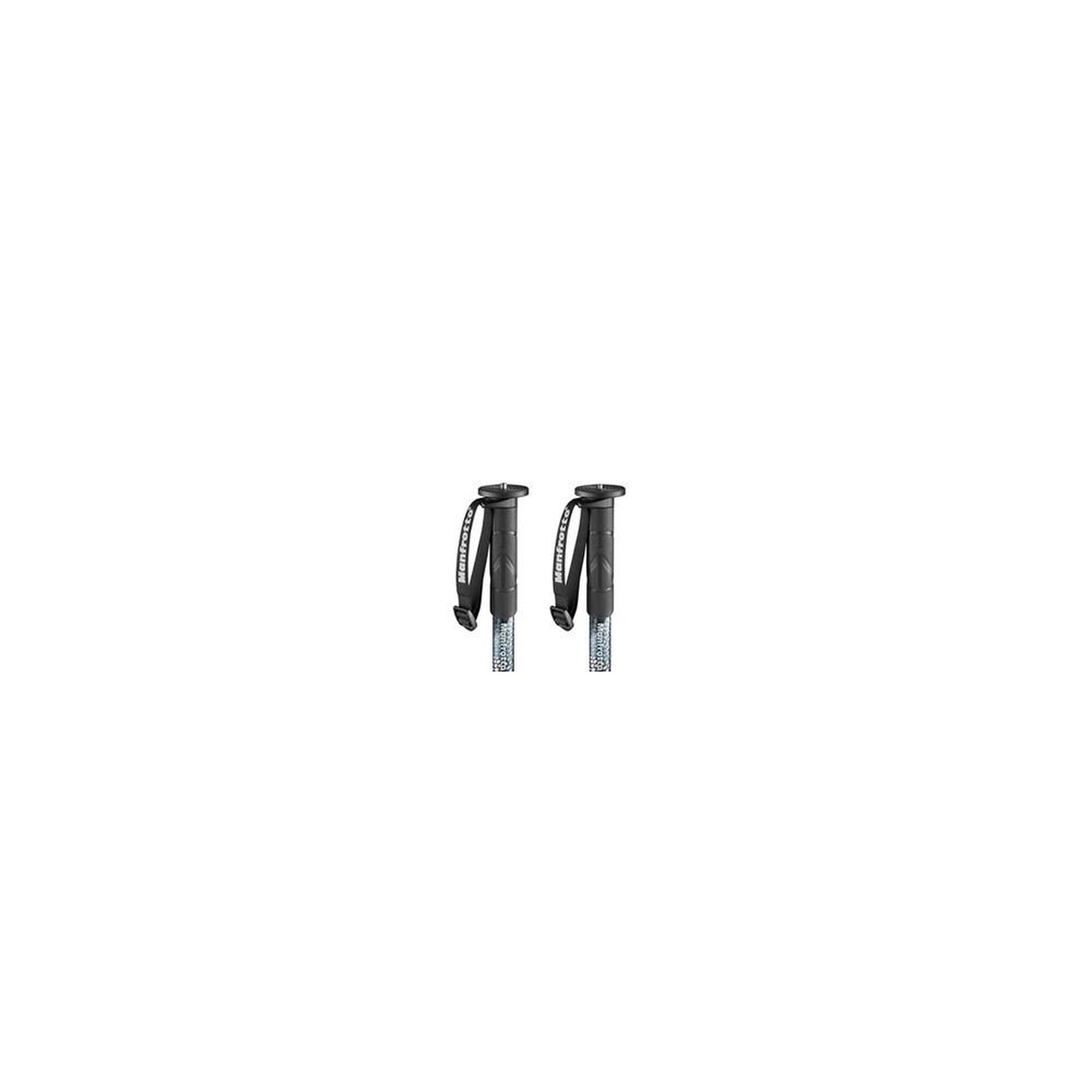 Voir la diapositive 2 : MANFROTTO Monopode photo manfrotto element mii 5 sections noir et gris, hauteur 159 cm, longueur repli 43 cm, charge 15 kg, double filetage 1/4” et 3/8”