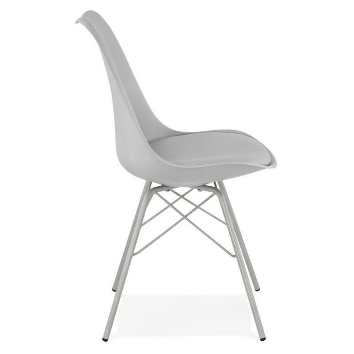 Paris Prix Chaise Design  Asensio  83cm Gris