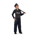 ATOSA Déguisement de petit policier - Enfant - 7/9 ans (122 à 134 cm)