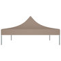 Voir la diapositive 4 : VIDAXL Toit de tente de reception 4,5x3 m Taupe 270 g/m^2