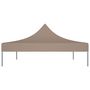 Voir la diapositive 4 : VIDAXL Toit de tente de reception 4,5x3 m Taupe 270 g/m^2