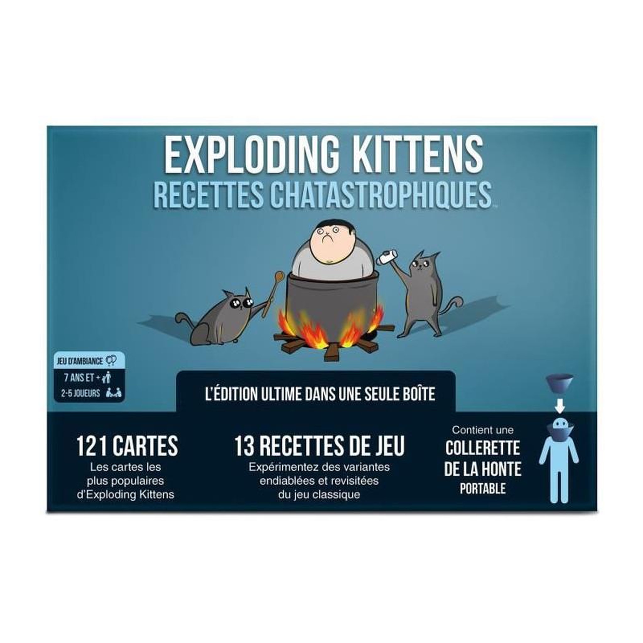 Voir la diapositive 3 : Asmodee EK : Recettes Chatastrophiques - Asmodee - Jeu de société